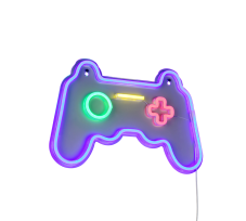 Nástěnné svítidlo s vypínačem LED priehľadná IP20 TRIO Reality GAMER R23741100