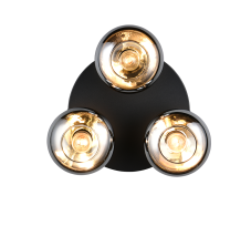Stropní svítidlo 3x E14 dymová IP20 TRIO Reality DIVINA R66643054