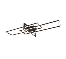 TRIO 620310332 SALINAS stropné svietidlo LED 34W/3900lm 3000K čierna matná, switchdimmer