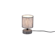 TRIO R50980111 MARIE stolní lampička D130mm 1xE14 šedá