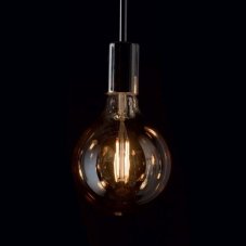 Ideal Lux 151717 LED žárovka E27 Vintage G95 4W/300lm 2200K jantarová, globe
