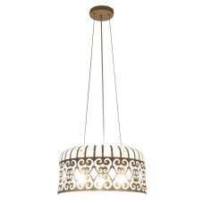 RABALUX 2163 Alessandra závěsné svítidlo E27 3x60W matná bílá