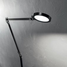 Stojanové svietidlo Ideal lux 204949 FUTURA PT1 NERO 1xLED 10W/600lm 4000K čierna