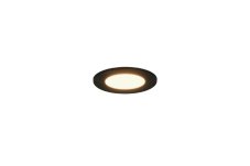 TRIO 635110102 HIMAL zapustené svítidlo D85mm SMD LED 3,5W/450lm 2700+4000K IP65 černá