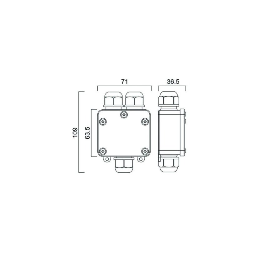 Sylvania 0049052 INTERRATA IP68 LILO spojovacia krabica