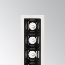 Ideal lux Pro 206219 LIKA TRIM zápustné svietidlo LED 12,5W 1000/690lm 3000K biela, čierna, UGR