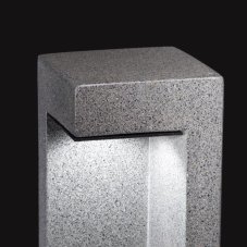 IdealLux 246987 TITANO PT D74 záhradný LED stĺpik 9W 430lm 3000K IP55 čierna