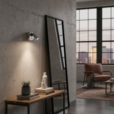 Ideal Lux 260631 BEAN nástenné bodové svietidlo LED 3,5W/220lm 3000K nikel