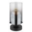 GLOBO 15907T FLORENTINA stolná lampička V263mm 1xE27 čierna, dymová