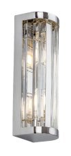 RABALUX 75035 Sybil nástěnné svítidlo 2xG9 IP44 chromová, průhledná