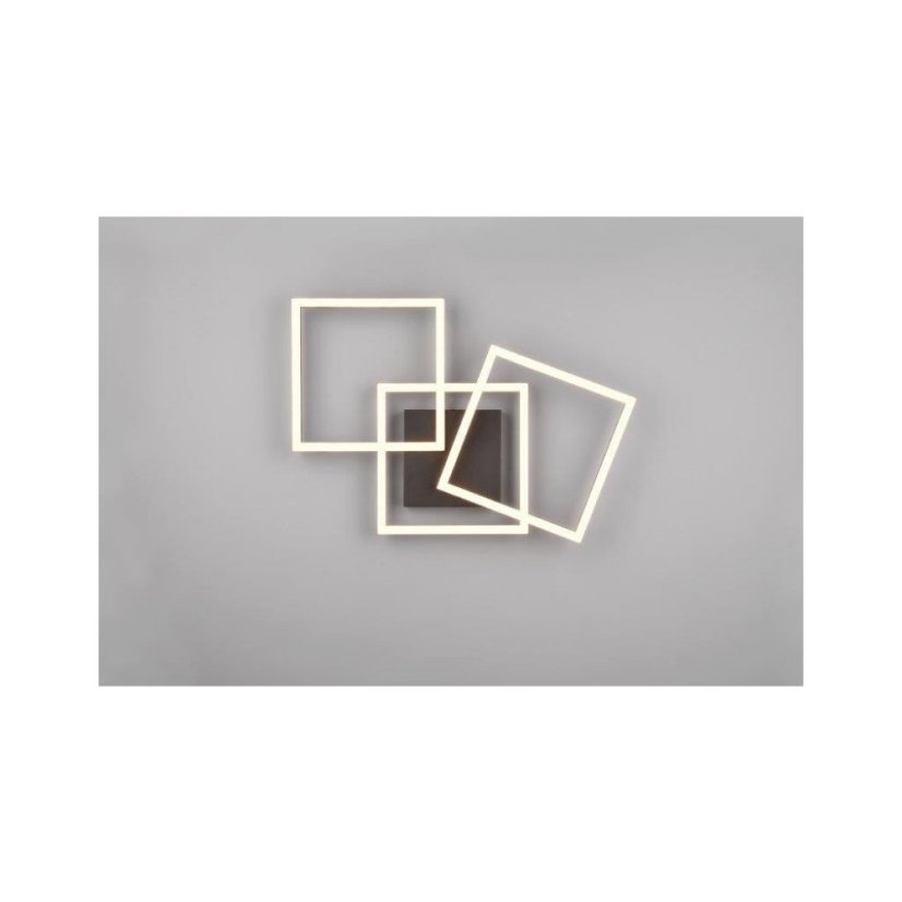 TRIO Reality R64493132 TRAIL stropné svietidlo SMD LED 31W/3550lm 3000K čierna matná