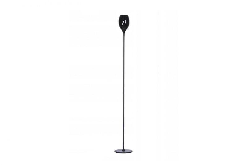 AZzardo AZ1076 DECOline Izzat BLACK stojanové svítidlo 1xE14 40W IP20 lesklá černá