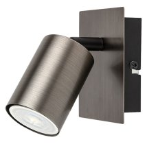 RABALUX 73071 Gerhard nástenné bodové svietidlo/spot 1xGU10 oceľovo šedá