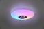 TRIO R69031101 MUSICA stropní svítidlo LED D410mm 15,5W/1700lm 3000-6000K bílá, RGB, Bluetooth, stmívatelné, dálkový ovladač, starlight efekt