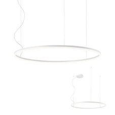 REDO 01-1714-TRIAC ORBIT závesné svietidlo D1000mm LED 68W/5465lm 3000K biela