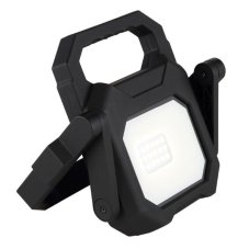 GLOBO 34309 BRIAN Outdoor prenosný projektor LED 6W/800lm 4000K IP54 čierna, priehľadná, vrátane batérie CR18650 2200mAh/5V 3h, USB kábel