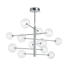 Závesné svietidlo Ideal lux 200118 EQUINOXE SP12 CROMO 12xG4 2W chróm