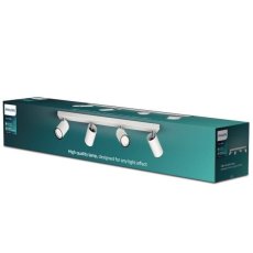 Philips 8719514435278 Kosipo stropní bodové svítidlo/spot 4xGU10 bílá