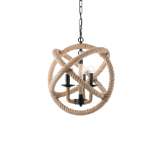 Závesné svietidlo Ideal lux 130903 CORDA SP3 3xE14 40W čierna