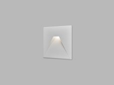 LED2 2390651 WALK II zápustné orientačné svietidlo LED 85x85mm 3W/120lm 3000-4000-6000K biela
