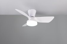 TRIO Reality R64412131 RANDERS Stropní ventilátor s osvětlením D760mm SMD LED 20W/2500lm 2700-6000K bílá, dálkový ovladač