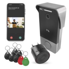 EMOS 3010040330 GoSmart videozvonček IP44 sivá