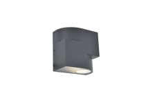 LUTEC 5288001118 MARBO exteriérové nástenné svietidlo 2xGU10 IP44 tmavošedá