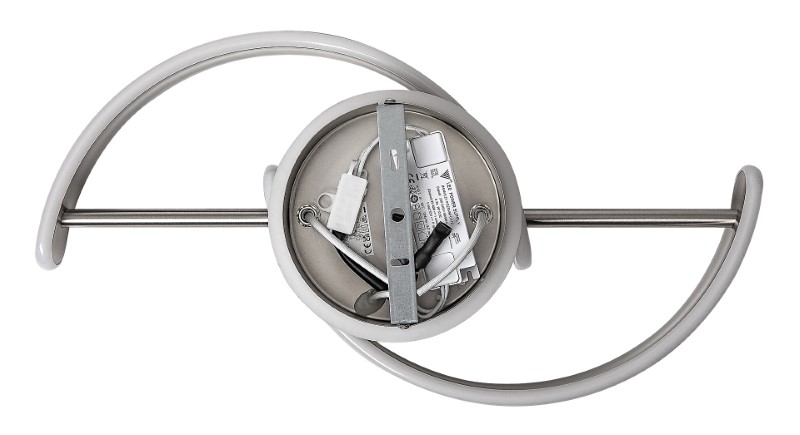 RABALUX 71052 Jarnelle stropní svítidlo LED 30W/2150lm 3000K saténová chromová, bílá