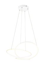 TRIO 349119131 DARVIN závěsné svítidlo SMD LED 52W/6700lm 2300+3000+4000K bílá matná, switchdimmer