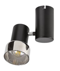 RABALUX 73052 Hatice stropné bodové svietidlo/spot 1xE14 čierna, dymová