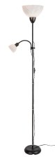 Stojacia lampa 1x E27, E14 čierna IP20 Rabalux ACTION PRO 74109