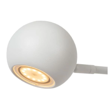 LUCIDE 36621/03/31 COMET stolní lampička V496mm LED 3W/240lm 2700K bílá, nabíjecí baterie, 3StepDIM