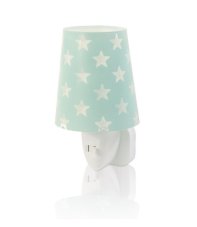 DALBER D-81215H Stars Green zelené LED Nočné svetlo 1xE14