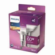 Philips 8718699773854 LED žárovka 4W/60W 410lm R80 E27 2700K 220-240V  36D RF 1BC/4 smerová