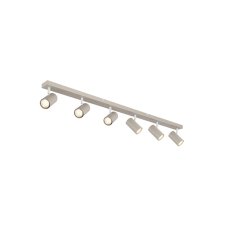 Stropné bodové svietidlo / spot 6x GU10 piesková IP20 GLOBO lighting ROBBY 57911-6DSA