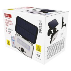 EMOS ZG132S LED reflektor solárny SPILO so senzorom pohybu, neutrálna biela