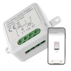 EMOS H5103 GoSmart spínací modul 1-kanálový nevyžaduje N vodič ZigBee