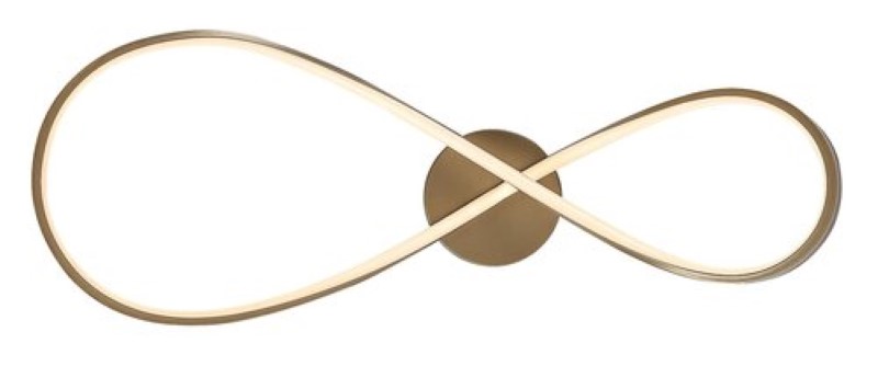 RABALUX 72116 Castiel stropné svietidlo LED 30W/1900lm 3000K zlatá, biela