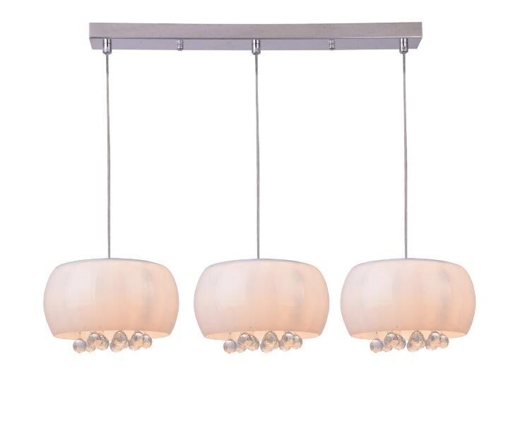 AZzardo AZ2455 DECOline QUINCE 3 LINE stropní závěsné svítidlo 3xG9 40W IP20 bílá