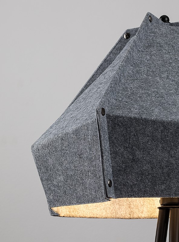 RABALUX 74000 Lomiro stojacia lampa D440mm 1xE27 šedá