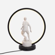 LED stolná lampa - futbalista 150 lm 3000K biela bez adaptéra Zuma Line PIĹKARZ EX04F237U-1