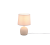 TRIO R50802644 MALU stolná lampička D160mm 1xE14 béžová