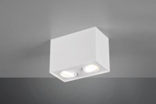 TRIO 613000231 Biscuit Stropné svietidlo 178mm GU10 2X35W Matná biela