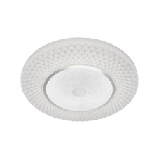 RABALUX 3254 Tornado stropné svietidlo LED D480mm 72W/5470lm 3000-6500K chrómová, biela, stmievateľné, diaľkový ovládač, starlight efekt