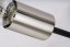 RABALUX 71026 Branwen stropní svítidlo 6xE27 D570mm matná černá, saténový chrom
