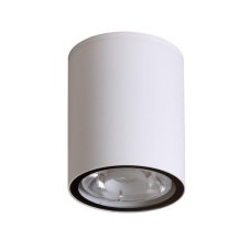 ITALUX OPN-2006-3K Fano vonkajšie povrchové bodové svietidlo LED D90mm 6W/460lm 3000K IP54 biela