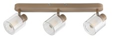 Stropné bodové svietidlo / spot 3x E14 taupe IP20 Rabalux MIRRAL 73065