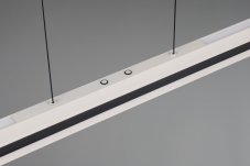 TRIO 346710176 EMERSON závěsné svítidlo SMD LED 22W/2500lm 2700-5000K světle šedá