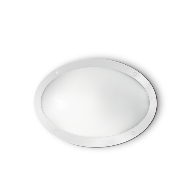 Exteriérové ​​nástěnné svítidlo Ideal lux 096711 Maddie-1 AP1 BIANCO 1xE27 23W IP66