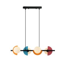 Závěsné svítidlo 4x G9 vícebarevná ITALUX Nauti PND-37482-4-MLTI